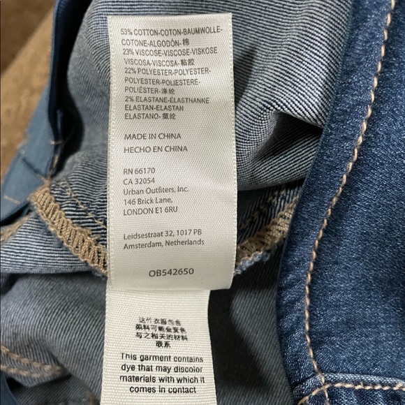 Free People Low Waisted Flare Jeans (Size 26) - Picture 8 of 8